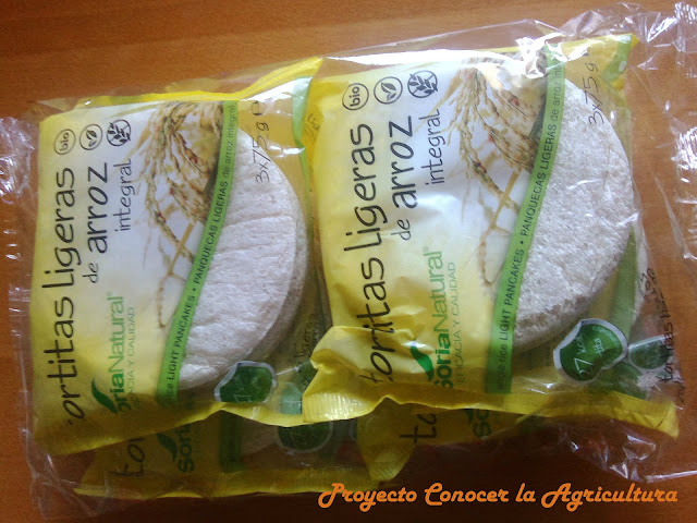 Paquete de tortitas de arroz ecológicas