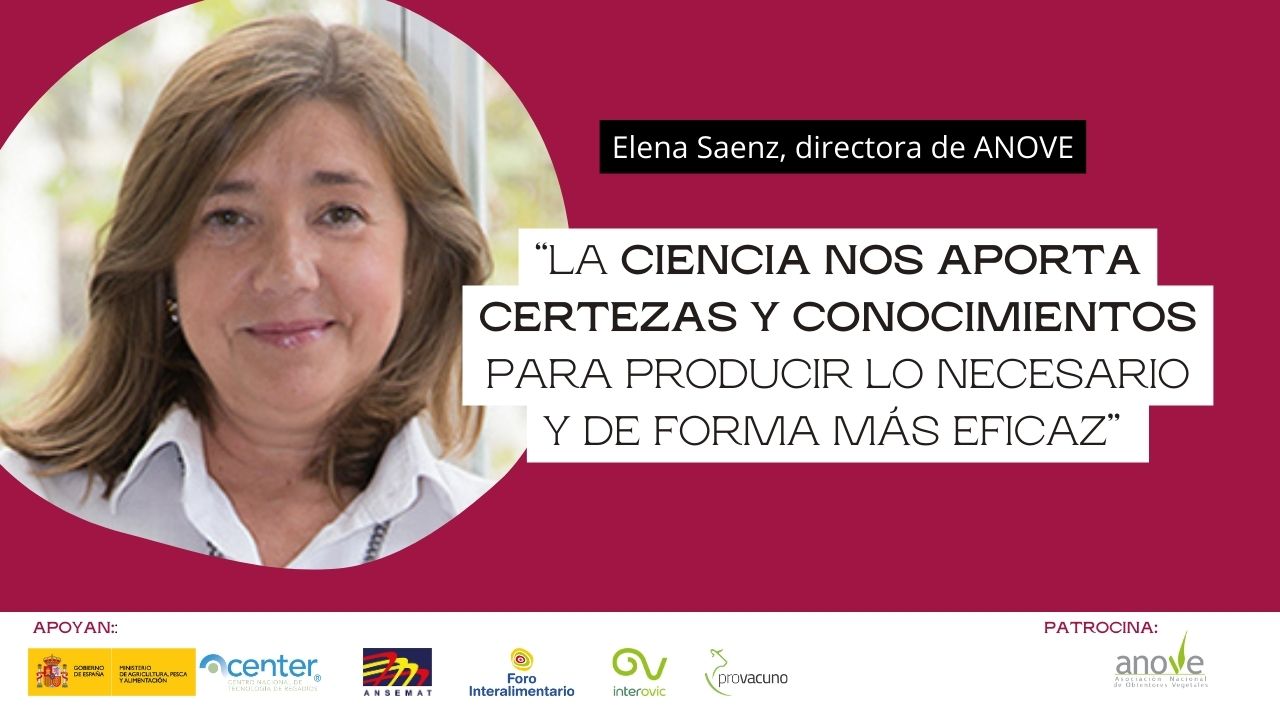 Entrevista a Elena Saenz, directora de ANOVE, por el Día Mundial de la Alimentación