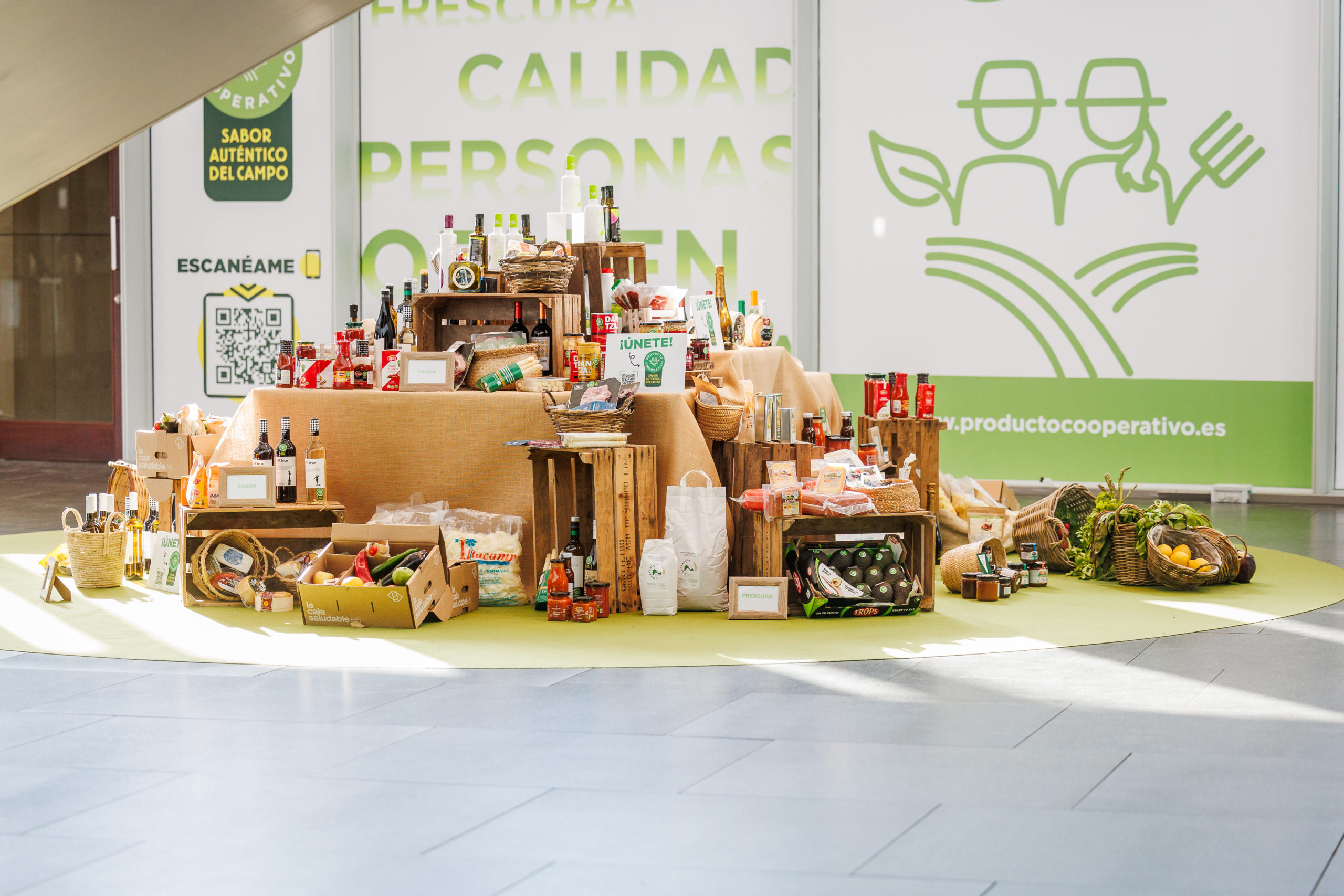 Bodegón deproductos cooperativos