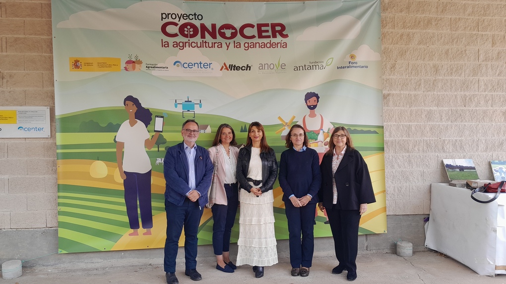 Patrocinadores e impulsores de las actividades del Proyecto Conocer la Agricultura y la Ganadería en el CENTER