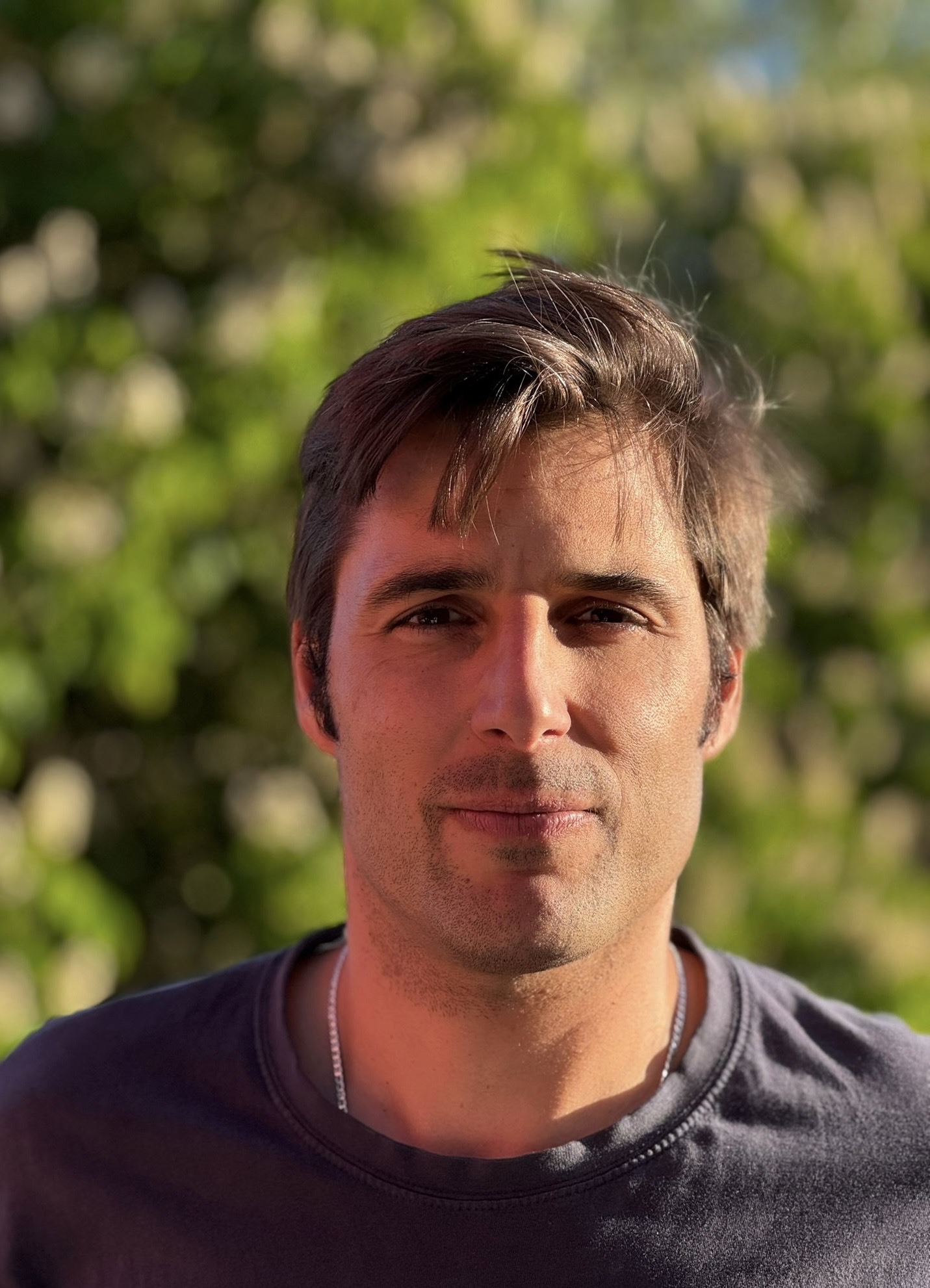 Primer plano de Marcos Garcés